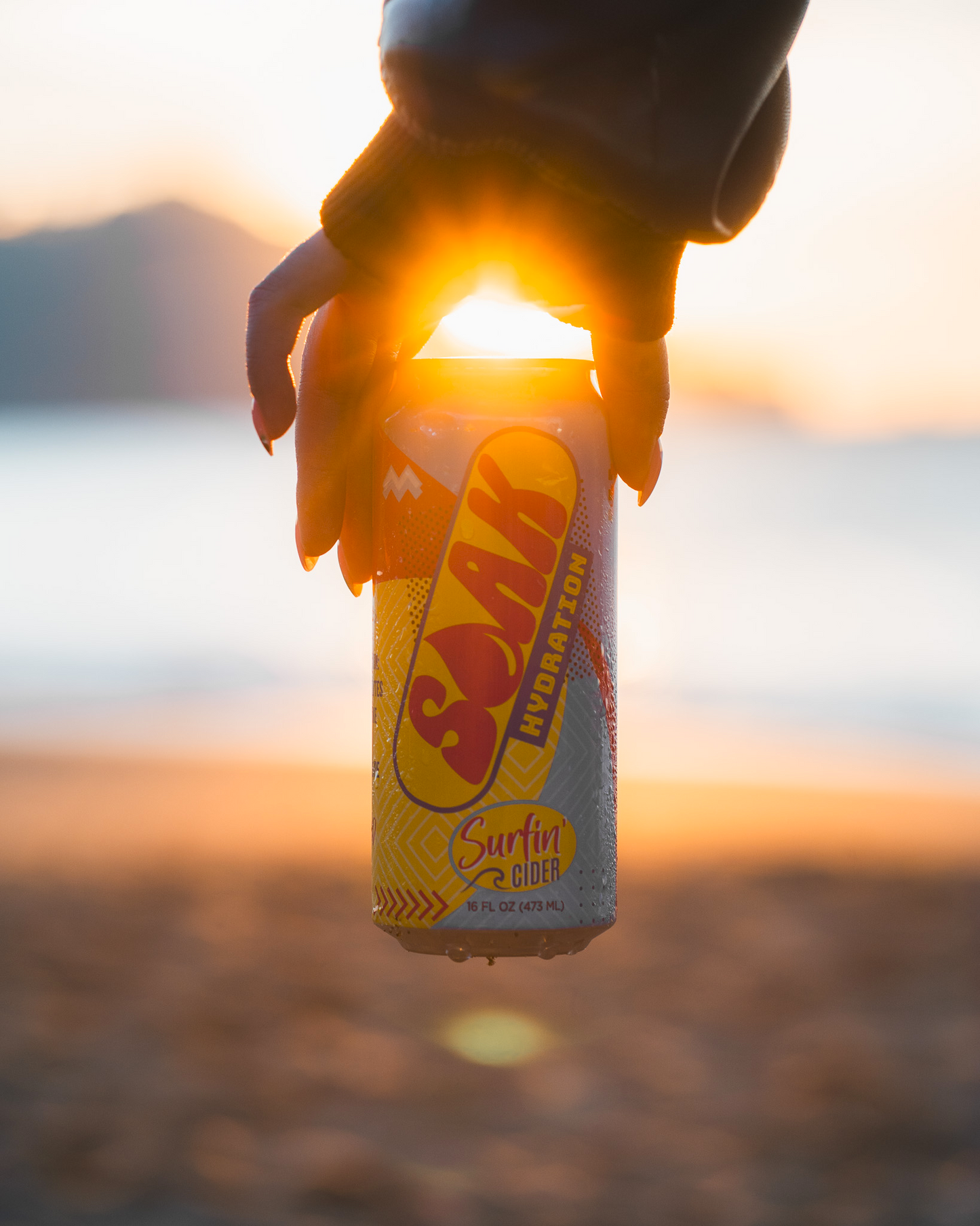 Surfin' Cider - 16oz (Pack of 12)