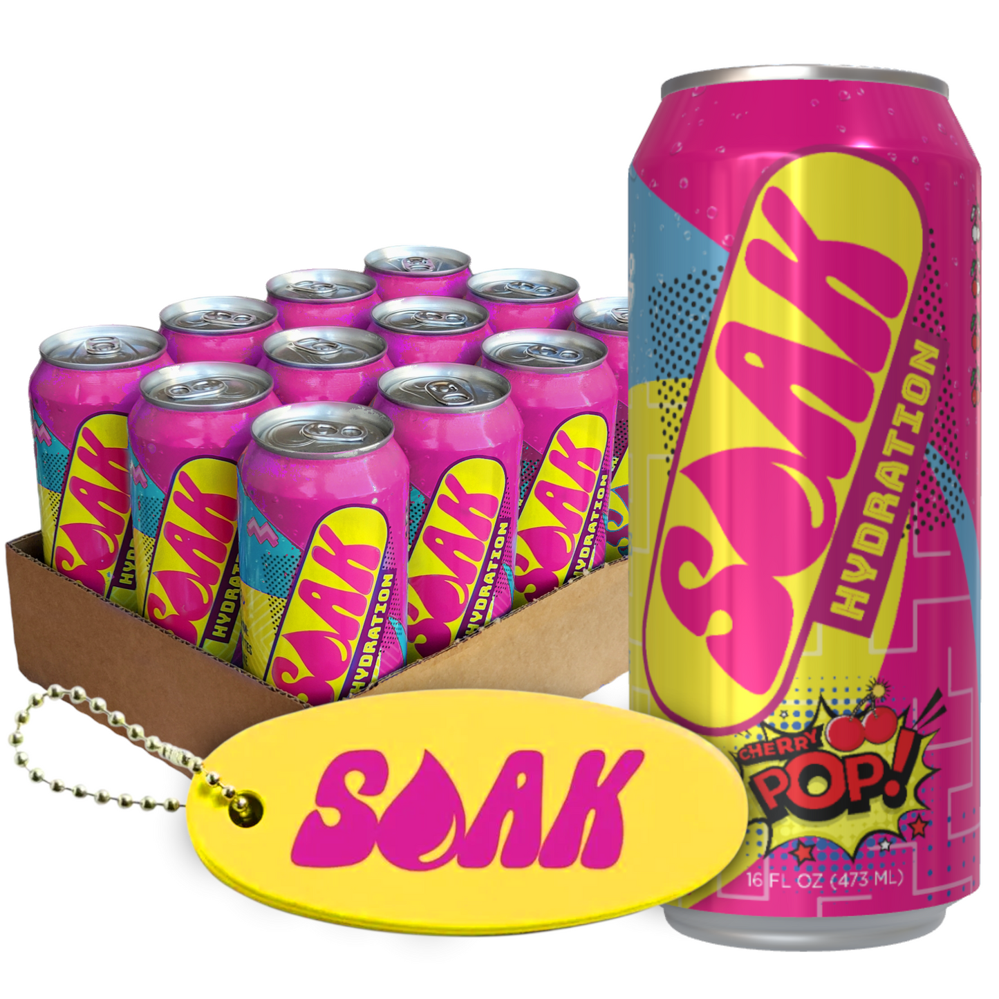 *PRE-ORDER* Cherry POP! - 16oz (Multiple Options)